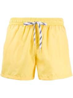 Nos Beachwear плавки-шорты с нашивкой-логотипом