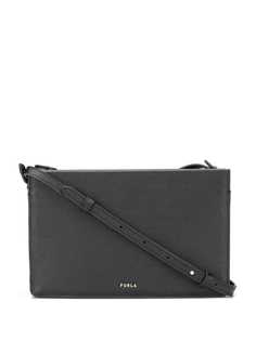 Furla фактурный клатч с логотипом