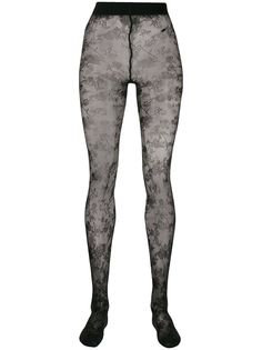 Wolford колготки Marie с цветочным узором