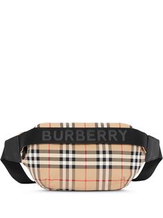 Burberry поясная сумка в клетку Vintage Check