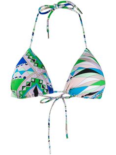 Emilio Pucci лиф бикини с абстрактным принтом