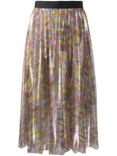 Emilio Pucci плиссированная юбка с пайетками