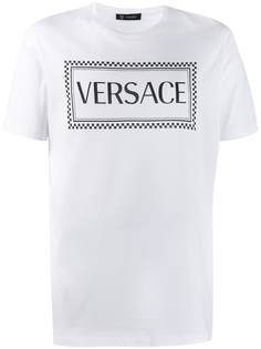 Versace футболка с логотипом 90s Vintage