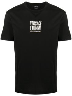 Versace футболка с логотипом