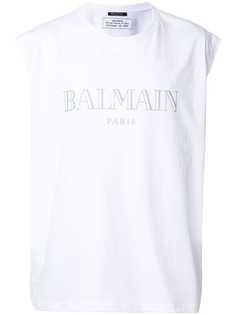 Balmain футболка с логотипом