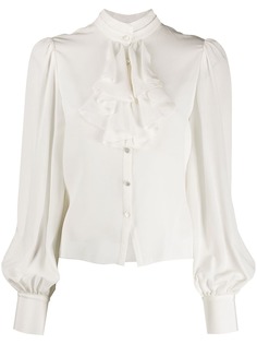 Temperley London блузка с оборками