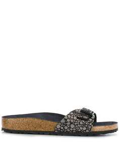 Birkenstock сандалии с металлическим отблеском