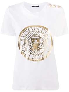 Balmain футболка с логотипом