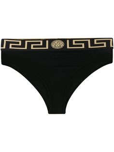 Versace трусы-брифы Greek Key