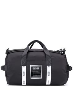 Versace Jeans Couture дорожная сумка с нашивкой-логотипом