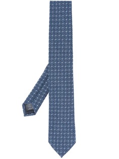 Ermenegildo Zegna галстук с геометричным узором