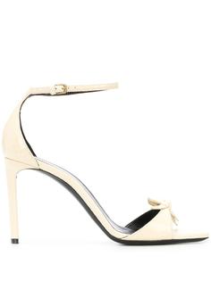 Saint Laurent босоножки с открытым носком