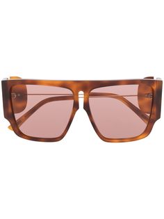 Ports 1961 солнцезащитные очки в массивной оправе черепаховой расцветки