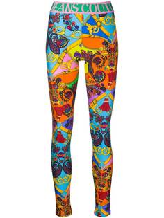 Versace Jeans Couture легинсы с принтом Baroque