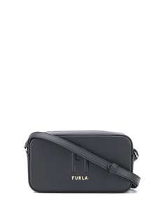 Furla мини-сумка через плечо с тисненым логотипом