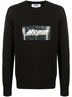 MSGM джемпер с логотипом