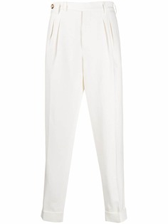 Brunello Cucinelli прямые брюки с поясом на шнурке