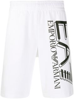 Ea7 Emporio Armani спортивные шорты с логотипом