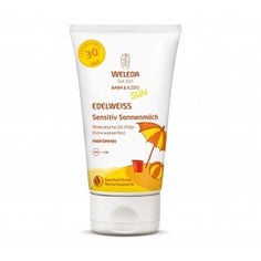Натуральный солнцезащитный крем Weleda для младенцев и детей SPF 30, 150 мл