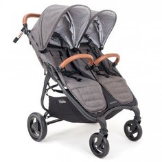 Коляска для двойни Valco baby Snap Duo Trend Charcoal, тёмно-серый