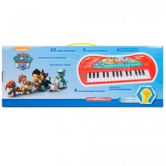 Игрушечный синтезатор с микрофоном Paw Patrol Росмэн