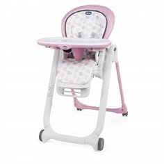 Стульчик для кормления Chicco Polly Progres5 Pink, розовый