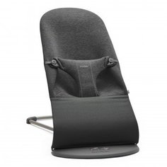 Кресло-шезлонг BabyBjorn Bliss, Charcoal Grey, 3D Jersey, темно-серый