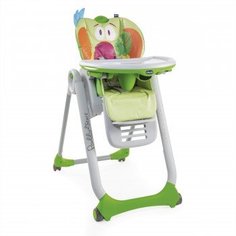 Стульчик для кормления Chicco Polly 2 Start "Попугай", зеленый