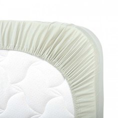 Простыня на резинке Happy Baby Pesto, фисташковый