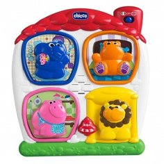 Говорящая игрушка-сортер «Домик с животными» Chicco