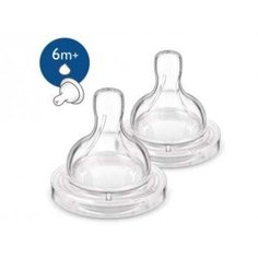 Соска для густых смесей Philips Avent Anti-colic, 6+, 2 шт