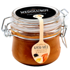 Крем-мед Medolubov с фундуком и