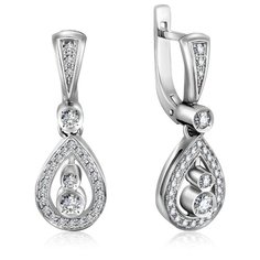 Бронницкий Ювелир Серьги из