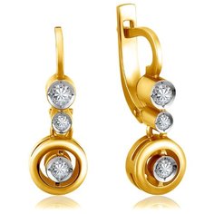 Бронницкий Ювелир Серьги из