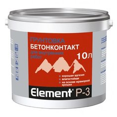 Грунтовка ELEMENT P-3 10 л