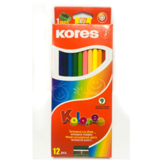 Карандаши цветные Kolores 12 Kores