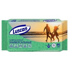 Влажные салфетки Luscan