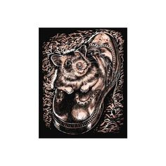 Гравюра Sequin Art «Хомячок» медь