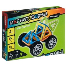 Магнитный конструктор BONDIBON Магнитоформы ВВ4403 Машина