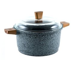 Кастрюля GIPFEL Naturel 2,1 л, серый