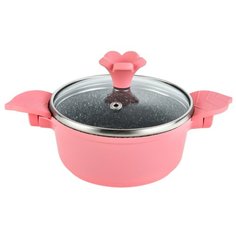 Кастрюля GIPFEL Werner Mini 0,5 л, розовый