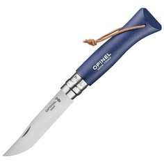 Нож складной OPINEL №8 Trekking Hornbeam темно-синий