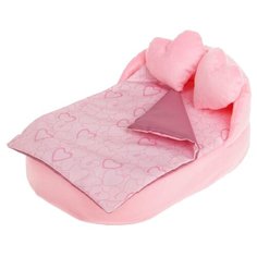 Belon familia Кроватка для кукол (НМ-003/4) розовый