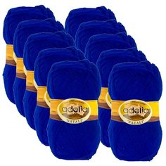 Пряжа Adelia Natali, 100 % акрил, 50 г, 300 м, 10 шт., №11 ярко-синий