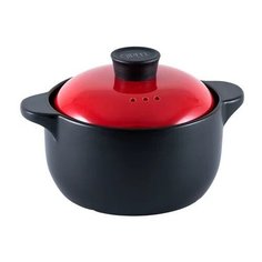 Кастрюля GIPFEL BARBARA 4 л, черный/красный