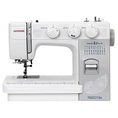 Швейная машина Janome RS2019s, белый/серый