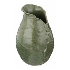 Ваза Lefard 146-1284, зеленый