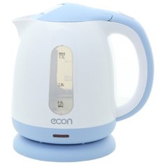 Чайник ECON ECO-1704KE, white/blue