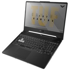 Ноутбук ASUS TUF Gaming A15 FX506IU-HN291T (AMD Ryzen 7 4800H 2900MHz/15.6"/1920x1080/16GB/512GB SSD/DVD нет/NVIDIA GeForce GTX 1660 Ti 6GB/Wi-Fi/Bluetooth/Windows 10 Home) 90NR03N1-M05190 Fortress Gray