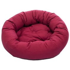 Лежак для собак и кошек Dog Gone Smart Donut M 87.5х87.5 см вишневый
